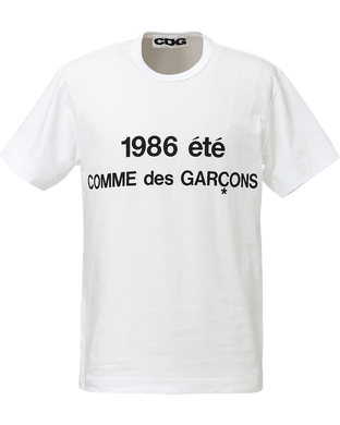'1986 COMME des GARCONS T-SHIRT